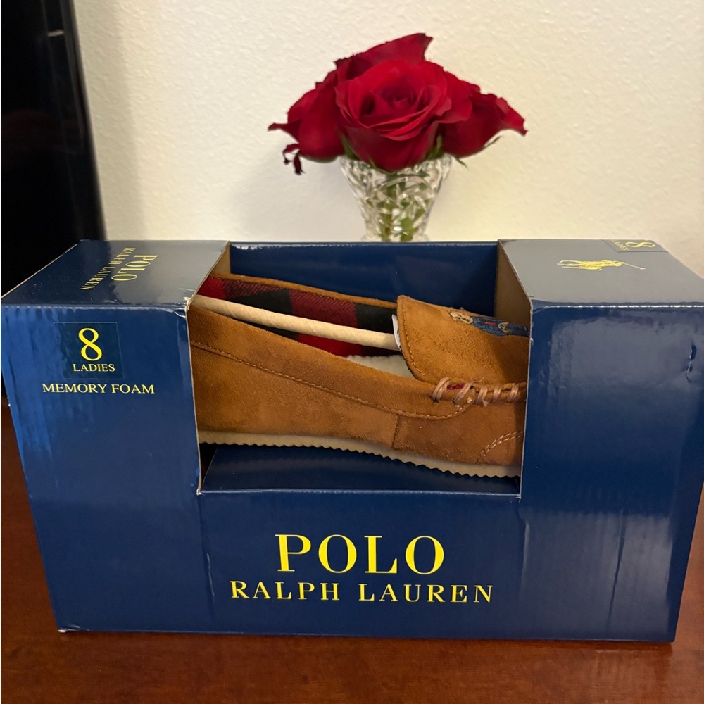 Polo by Ralph Lauren Brown Slippers